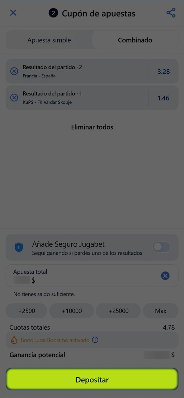 Ratificá tus apuestas y ganá dinero con la app de JugaBet.