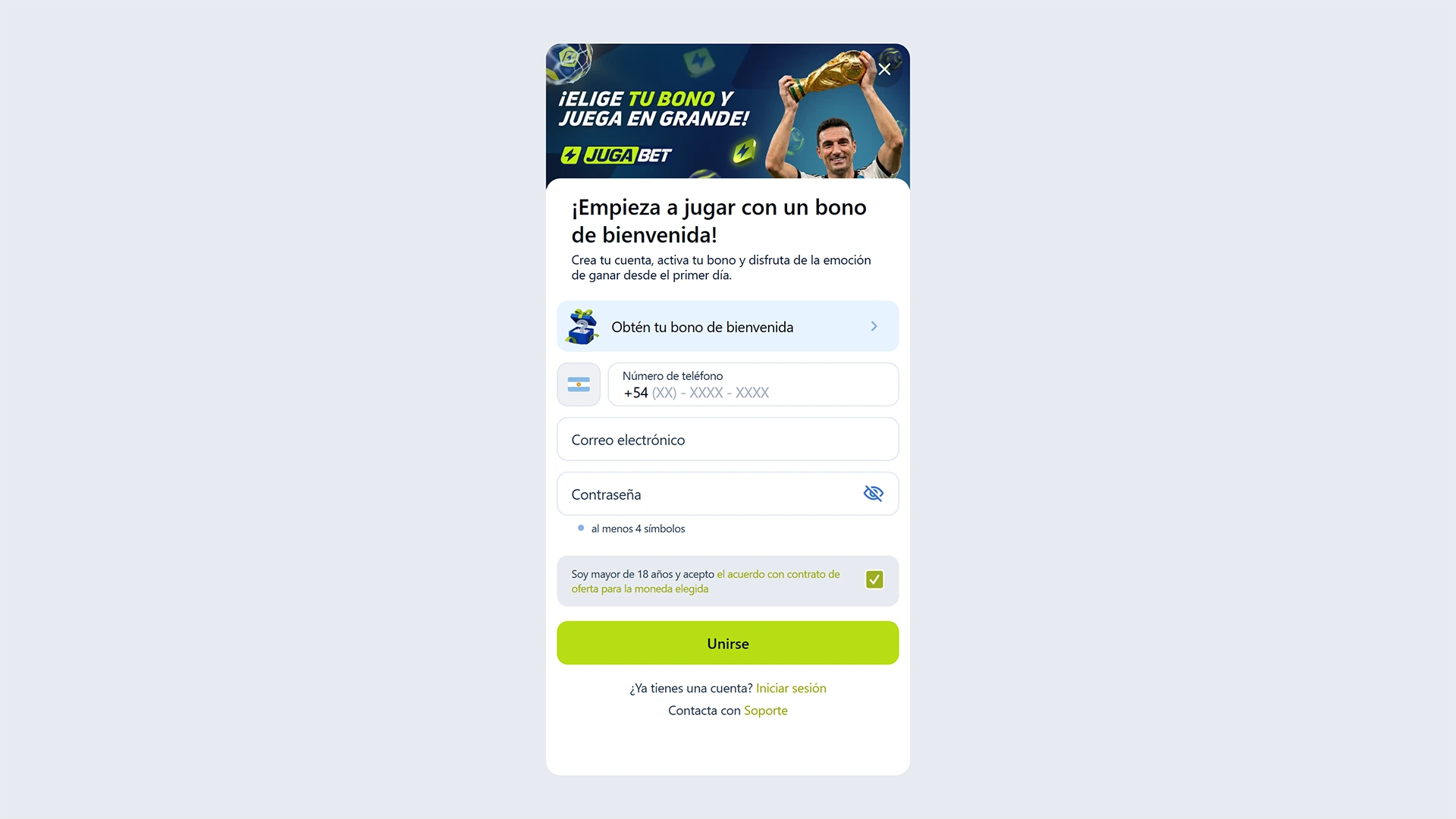 Abre tu cuenta para apostar en esports hoy en JugaBet.
