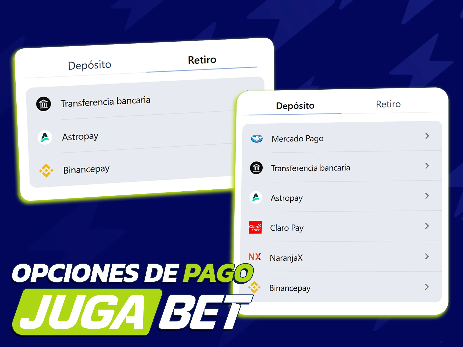 Deposita fondos fácilmente en JugaBet usando métodos seguros y rápidos.