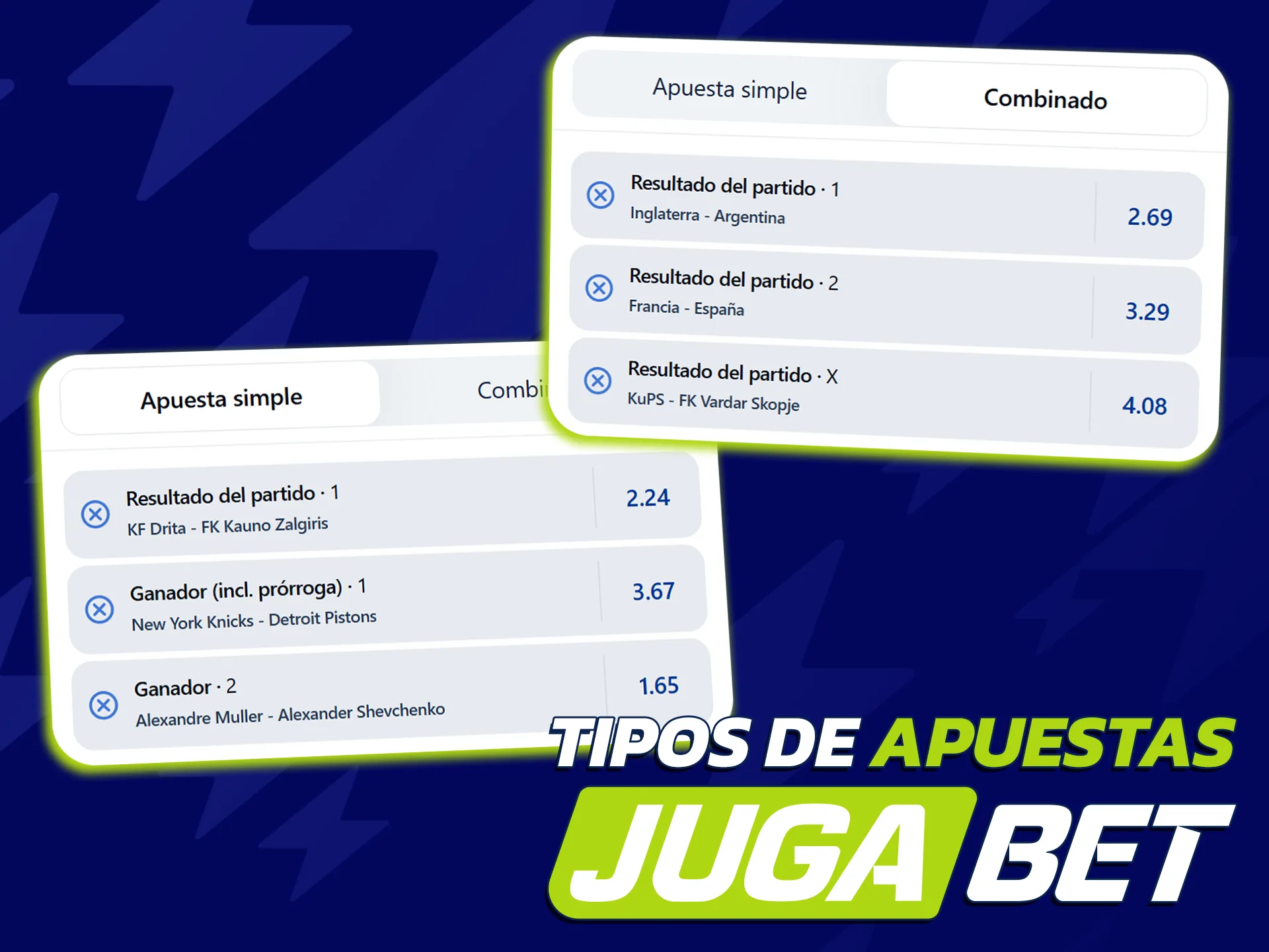 Explora múltiples mercados y arma tu pronóstico ideal en JugaBet.